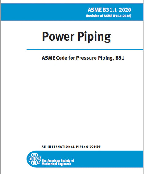ASME B31.1-2020 Power Piping image 0