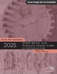 Pre-Sale 2025 ASME U & UM Certification (Stamp) Code Books