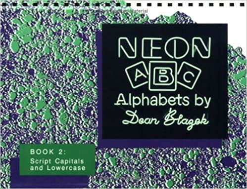 Neon ABC: Book 2 Script Capitals and Lower Case by Dean Blazek image 0