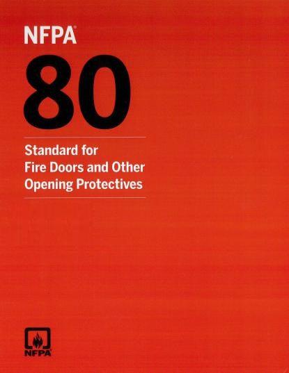 NFPA 80- 1992 (Historical Edition) NFPA 80 Fire Doors and Fire Windows 1992 Edition image 0