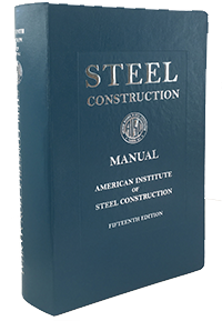 AISC 325-17 Steel Construction Manual, Fifteenth Edition