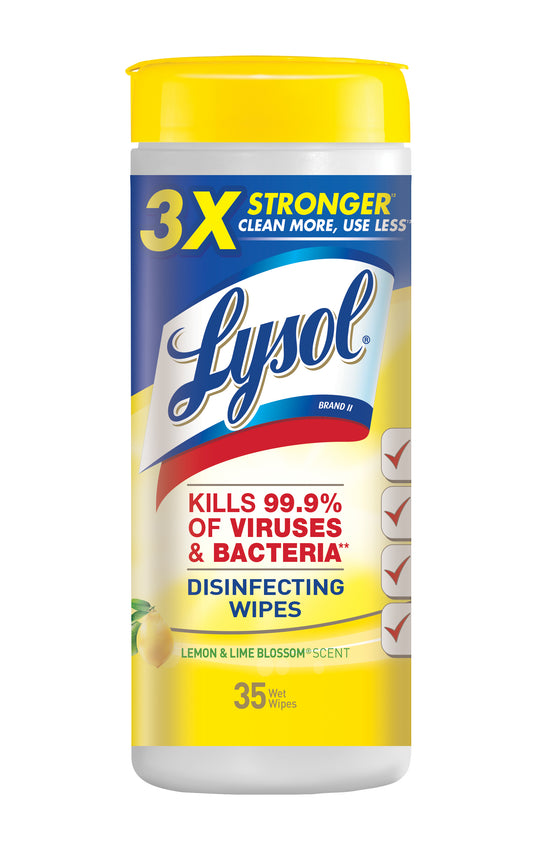 Lysol Disinfecting Wipes [35 Wet Wipes]