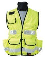 8069 Safety Utility Vest ANSI 2 - XXXL (60-62) - Flo Yellow